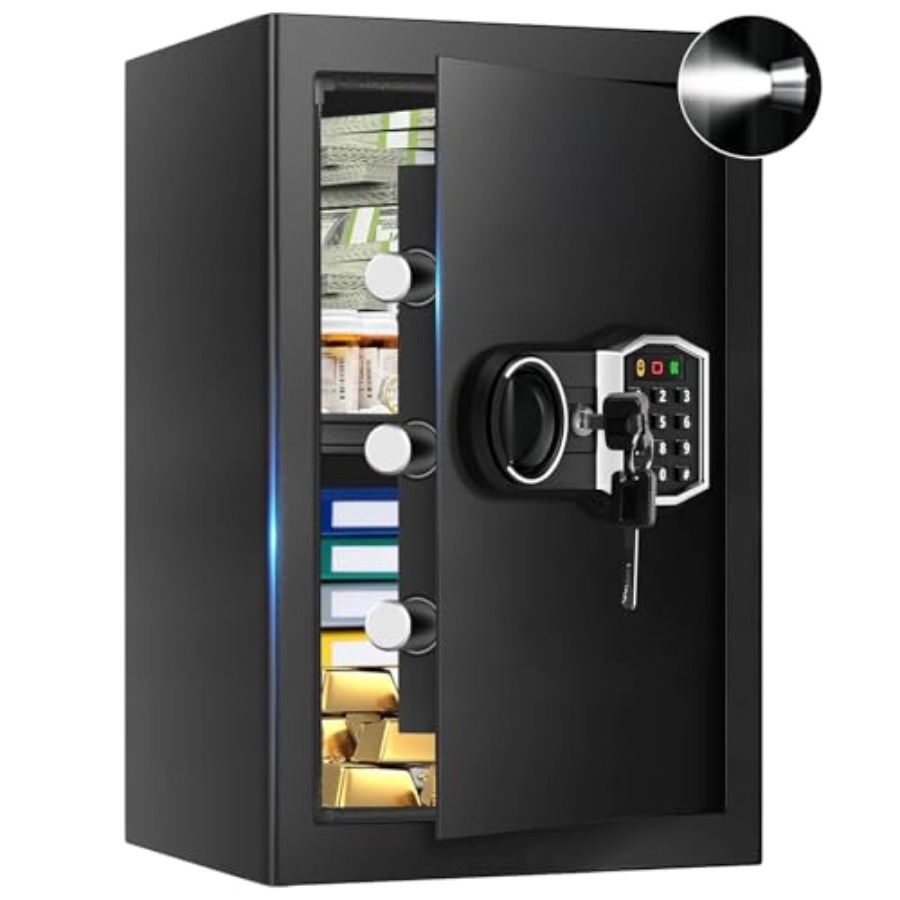 Home Security Keypad - Home security safe: 3.4 cu ft