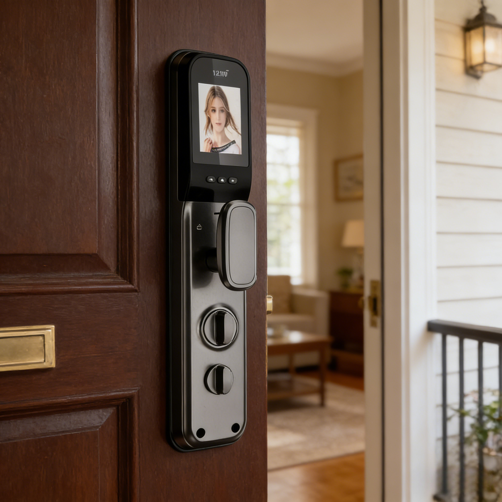 HX5 Smart Door Lock 3D Face Re - Home Security Indoor Cameras avis et prix