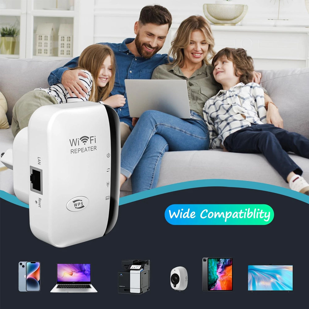 New 2.4GHz 300Mbps WiFi Range  - Home Security Service avis et prix