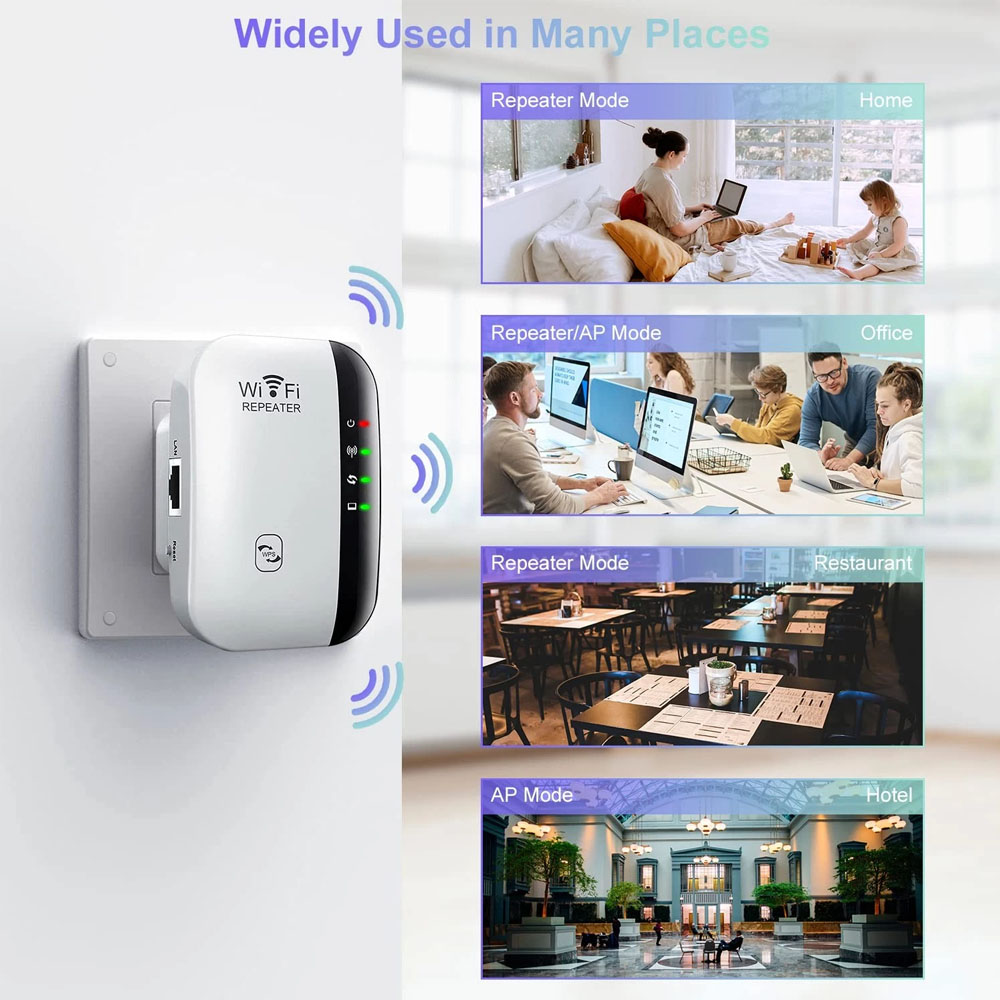 New 2.4GHz 300Mbps WiFi Range  - Home Security Service avis et prix