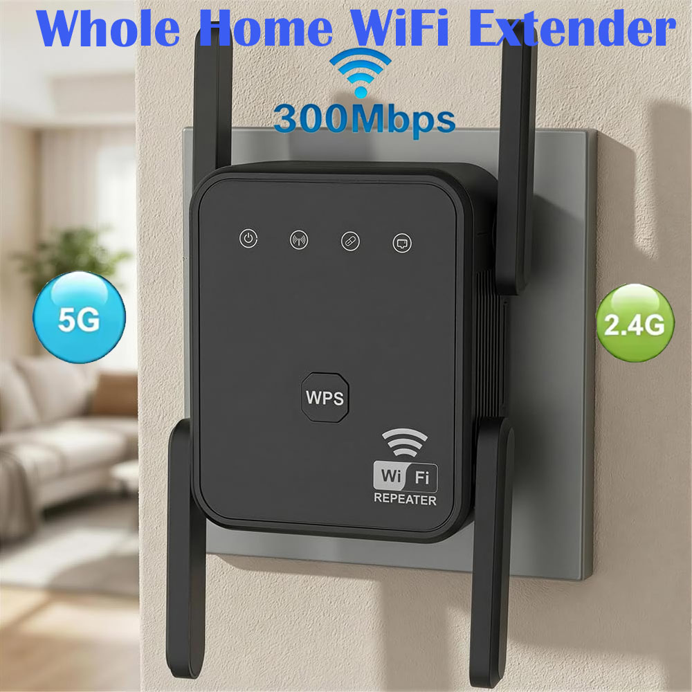 2026 New WiFi Repeater 300Mbps - Home Security Services avis et prix