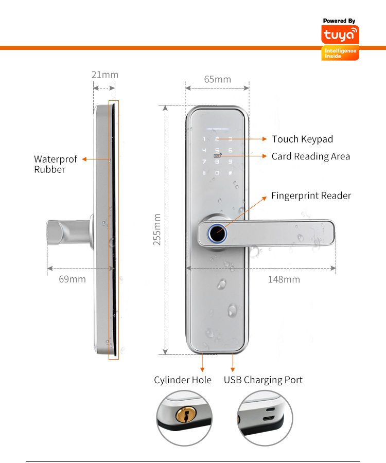 cerradura intelige X5 Waterpro - Home Security Keypad avis et prix