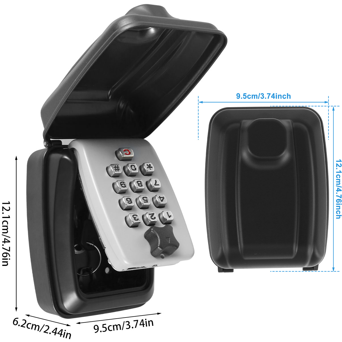 Key Lock Box Wall-Mount Secret - Home Security Ideas avis et prix