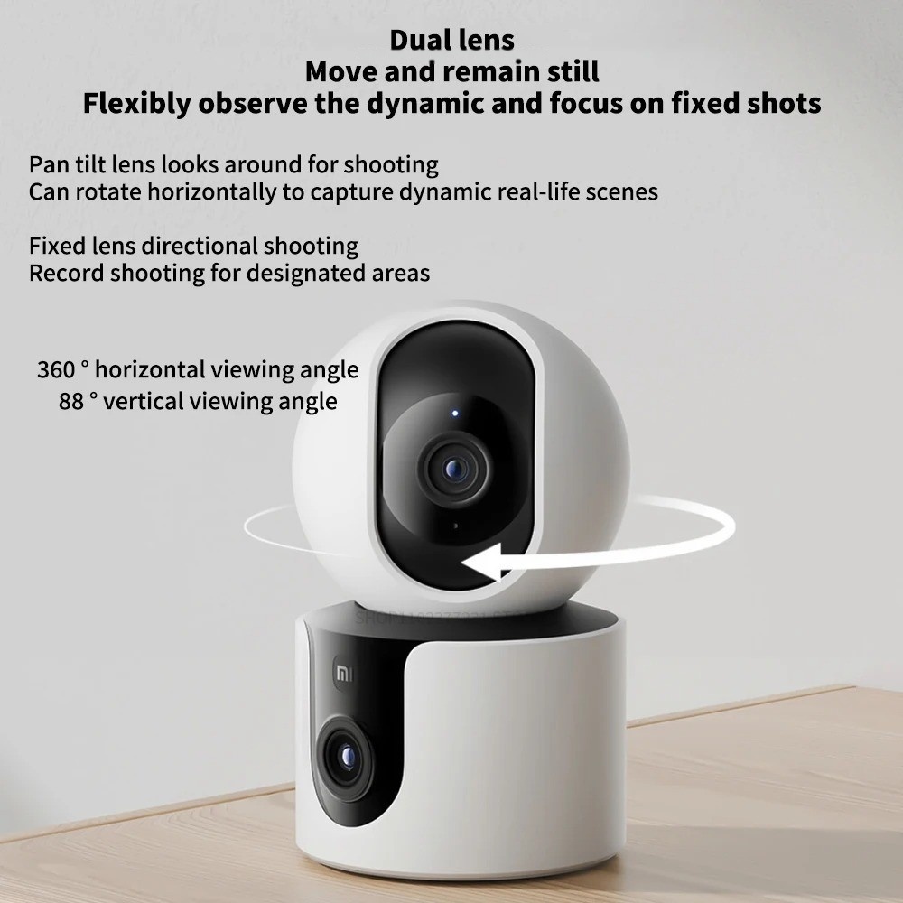 Xiaomi C300 Smart Camera Dual  - Home Security Camera 360 Xiaomi avis et prix
