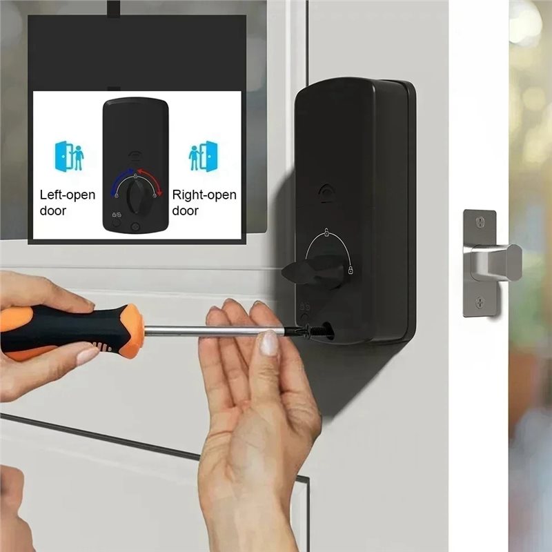 SCLS Fingerprint Door Lock Wit - Home Security Features avis et prix