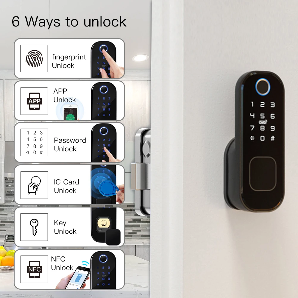 MOES WiFi Tuya Smart Lock Door - Home Security Ideas avis et prix