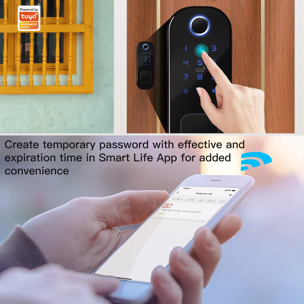 MOES WiFi Tuya Smart Lock Door - Home Security Ideas avis et prix