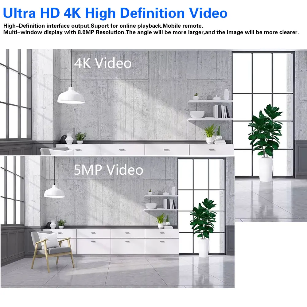 4K 8MP 10CH Xmeye POE NVR Vide - Home Security Recorder avis et prix
