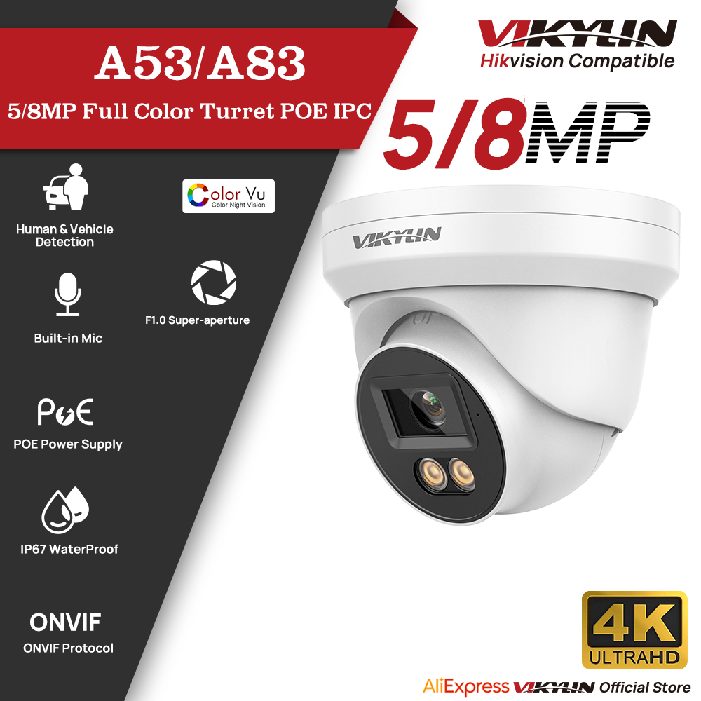 VIKYLIN 5/8MP HD IP Security C - Home Security Service avis et prix
