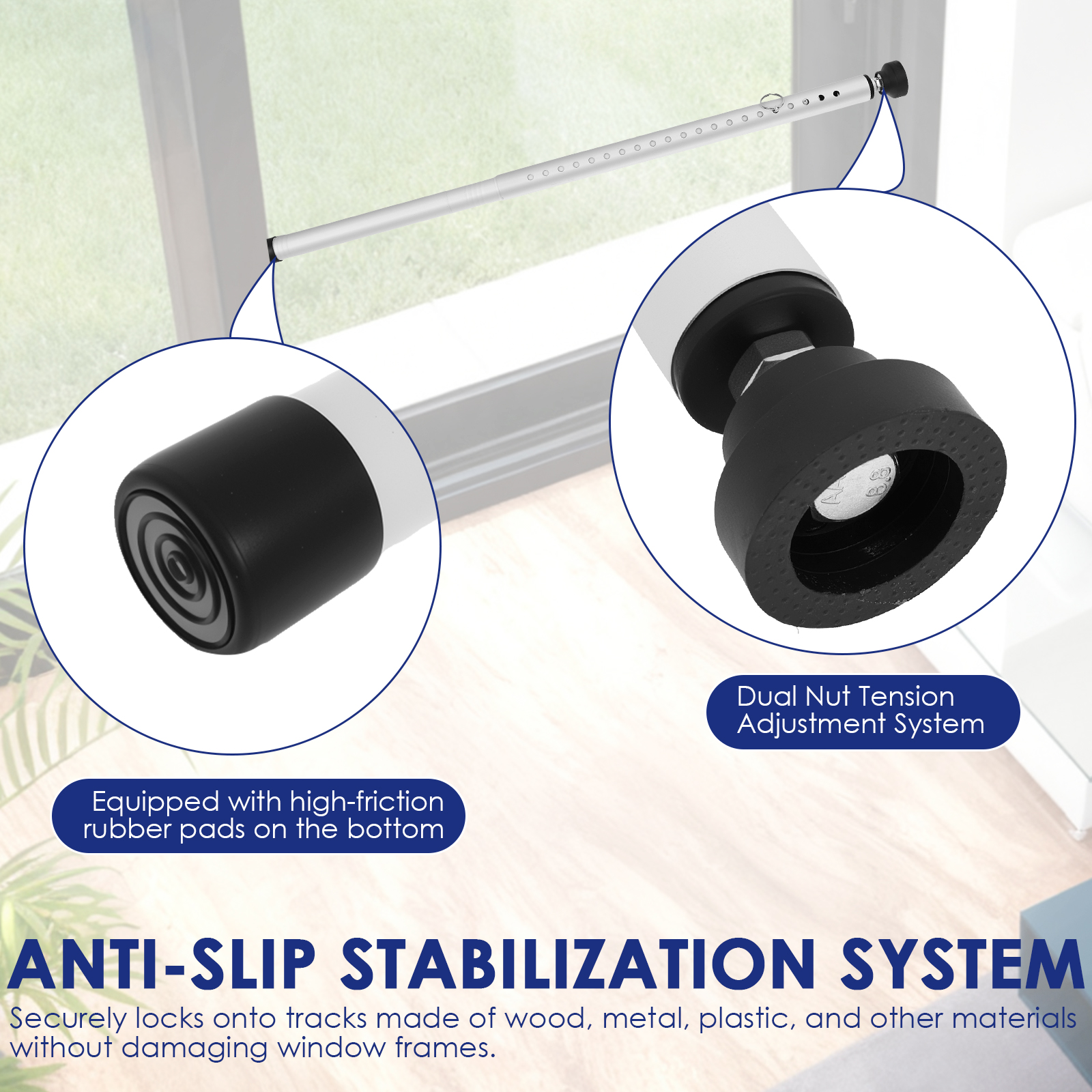 1/2Pcs Sliding Door Security B - Home Security Jammers avis et prix