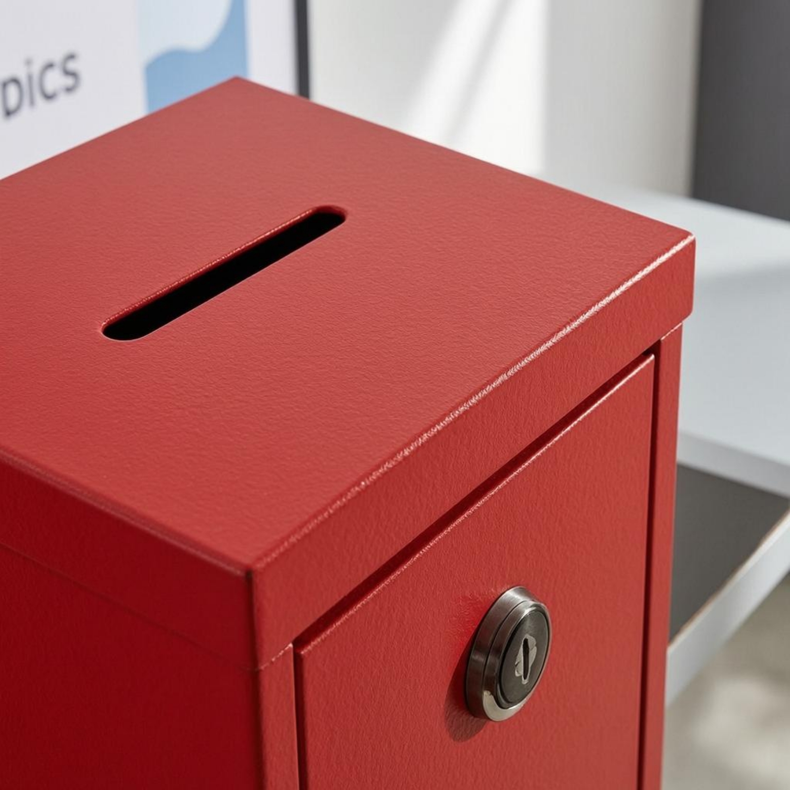 Slanted-Top Mailbox Mail Slot  - Home Security Service avis et prix