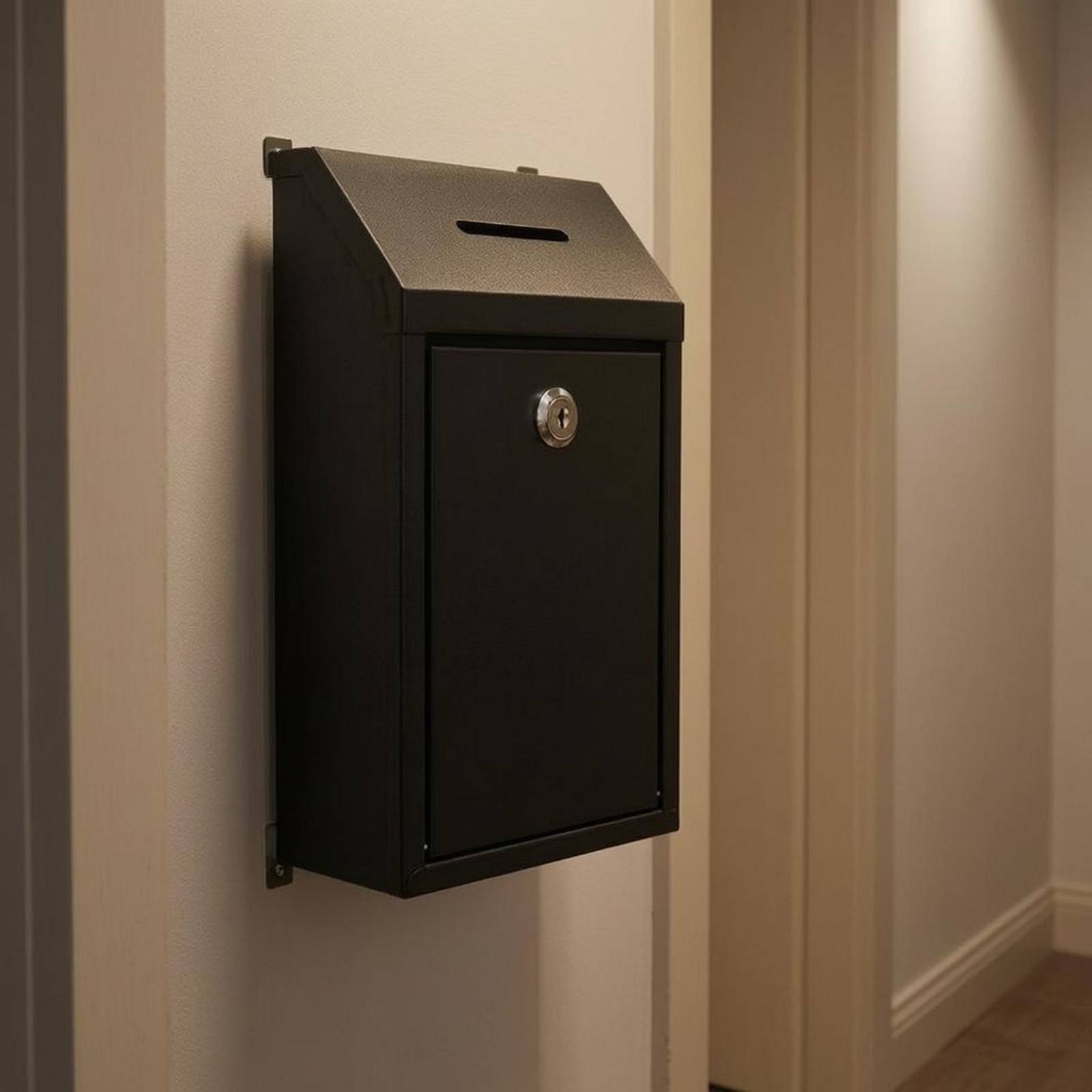 Slanted-Top Mailbox Mail Slot  - Home Security Service avis et prix