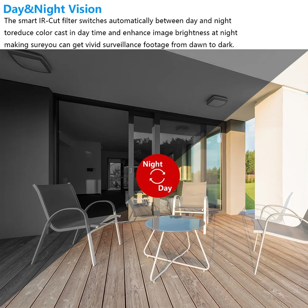 5MP Explosion-Proof  Dome IP C - Home Security Wifi Camera avis et prix