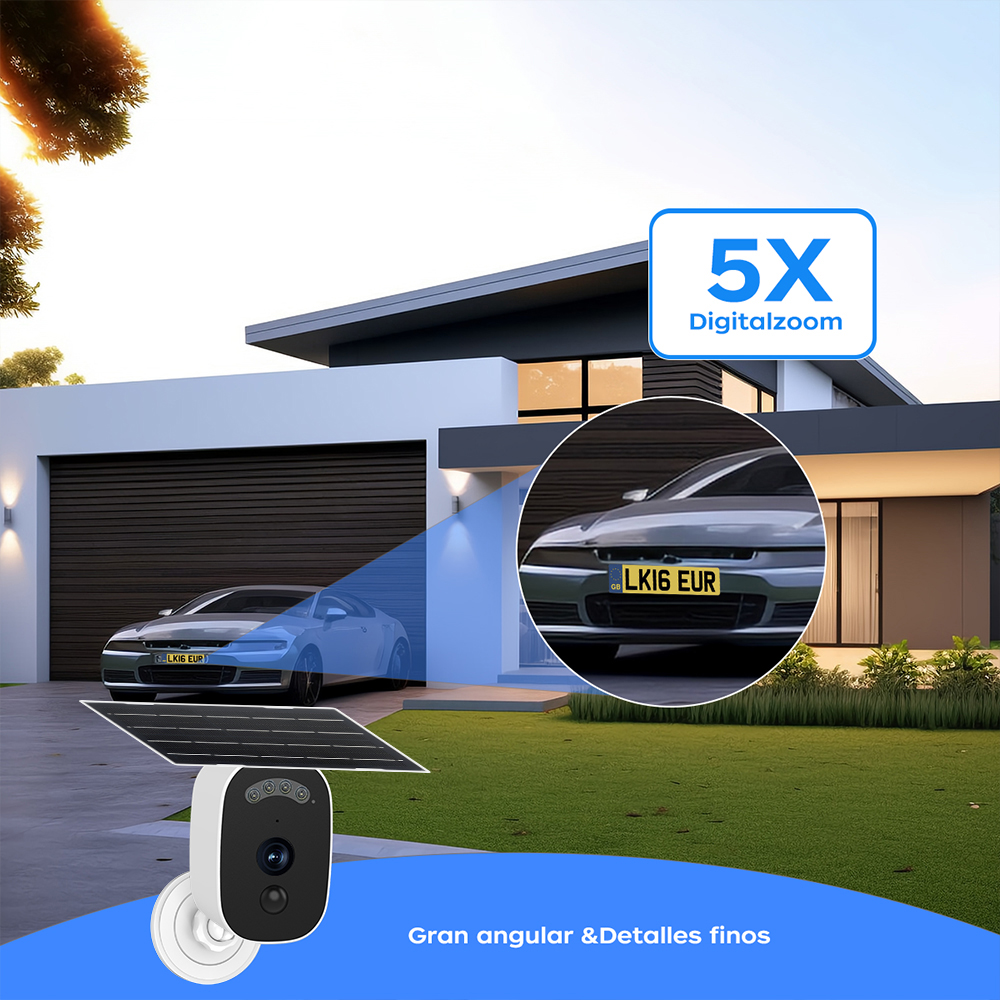 Jooan 3K HD Solar Security Cam - Home Security Indoor Cameras avis et prix
