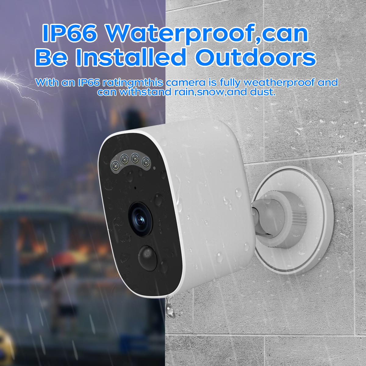 Jooan 3K HD Solar Security Cam - Home Security Indoor Cameras avis et prix