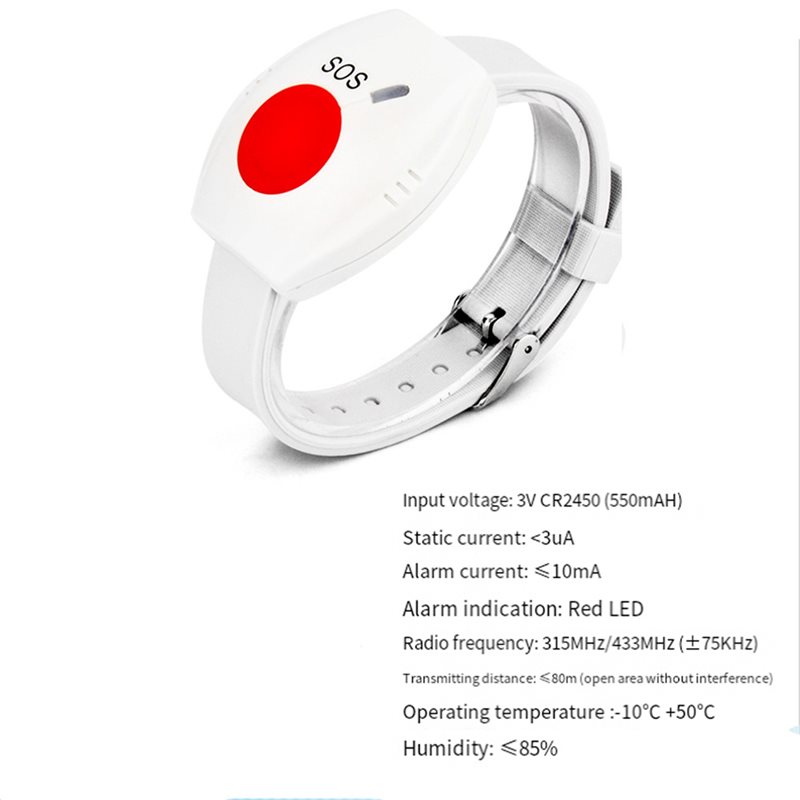 AA84 3X Panic Button RF 315Mhz - Home Security Alarm System avis et prix