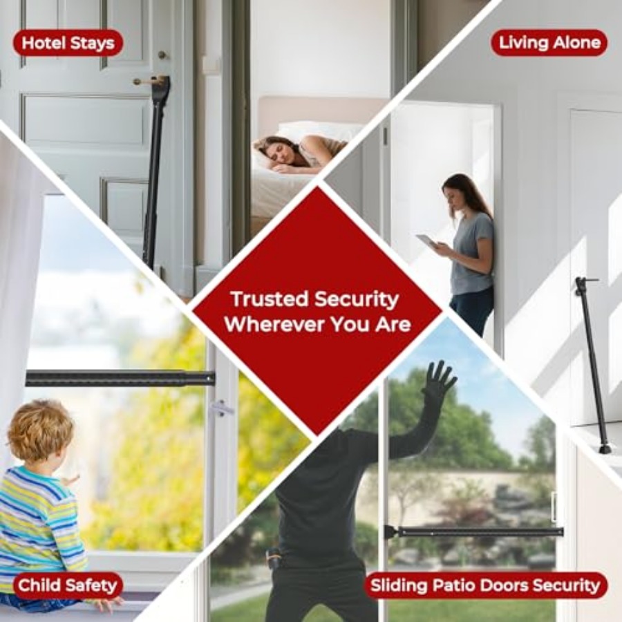 Heavy-Duty Sliding Glass Door  - Home Security Jammers avis et prix