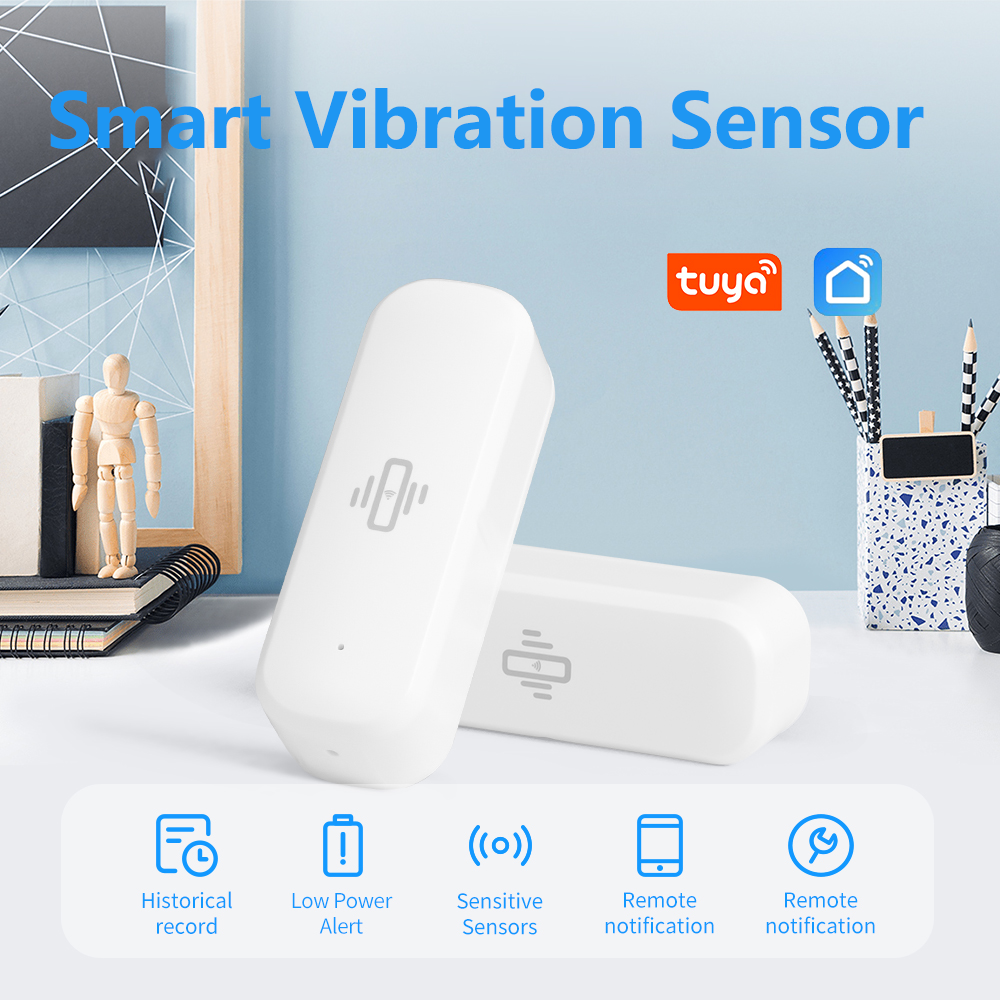 Tuya Smart WiFi Vibration Sens - Home Security Technology avis et prix