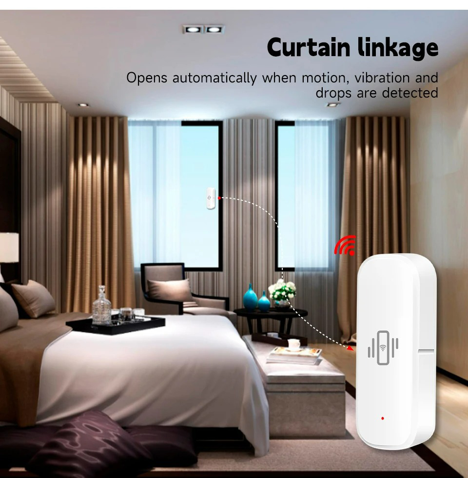 Tuya Smart WiFi Vibration Sens - Home Security Technology avis et prix