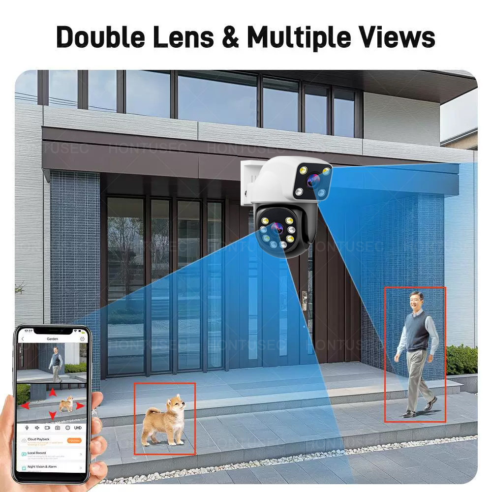 Smartlife 8MP WiFi Tuya Outdoo - Home Security Wifi Camera avis et prix