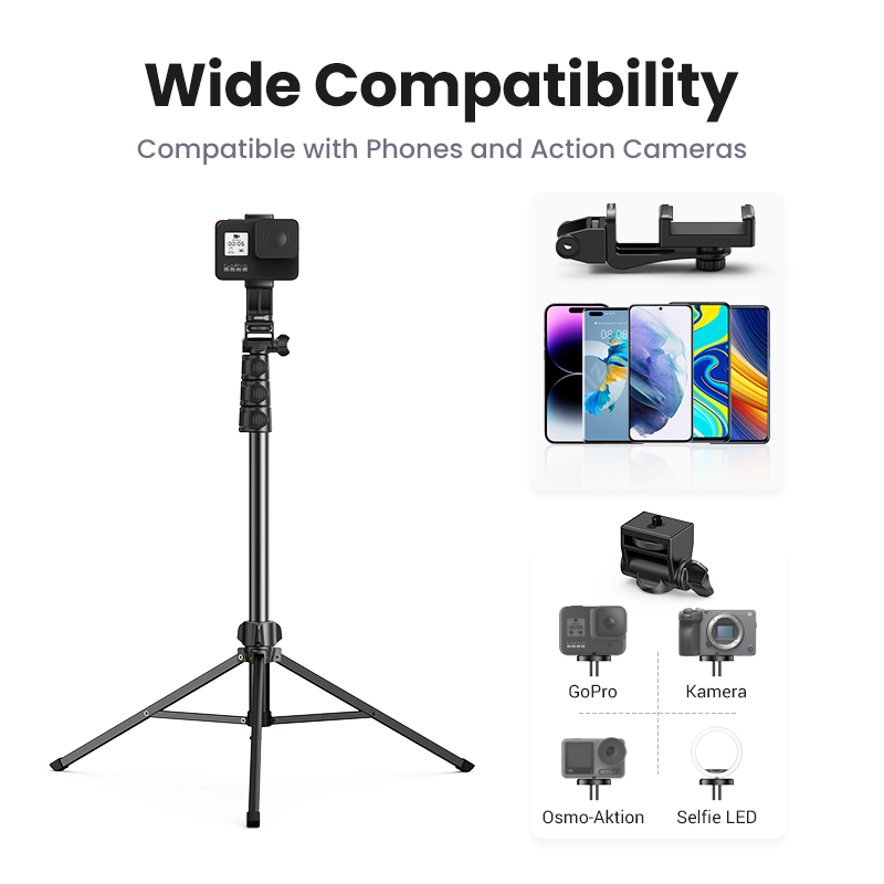 UGREEN 1.7m Phone Tripod Stand - Xiaomi Home Security 360 avis et prix
