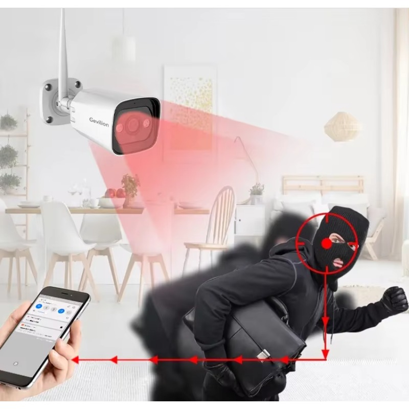 High Tech 3mp 2ch 4ch 8ch 4 Ch - Home Security Indoor Cameras avis et prix
