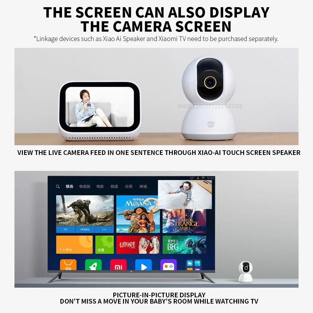 Xiaomi Smart IP Camera 2K 360° - Xiaomi Home Security 360 avis et prix