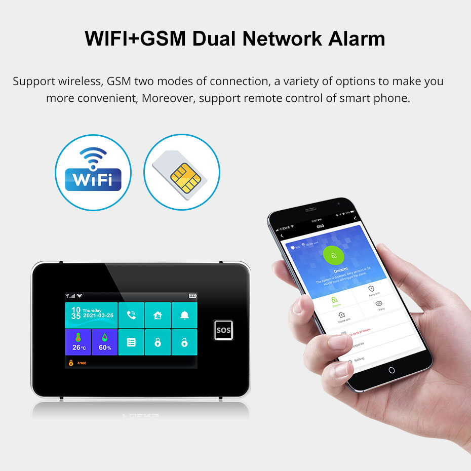 KERUI Tuya Alarm Panel DIY You - Keypad Alarm Panel avis et prix