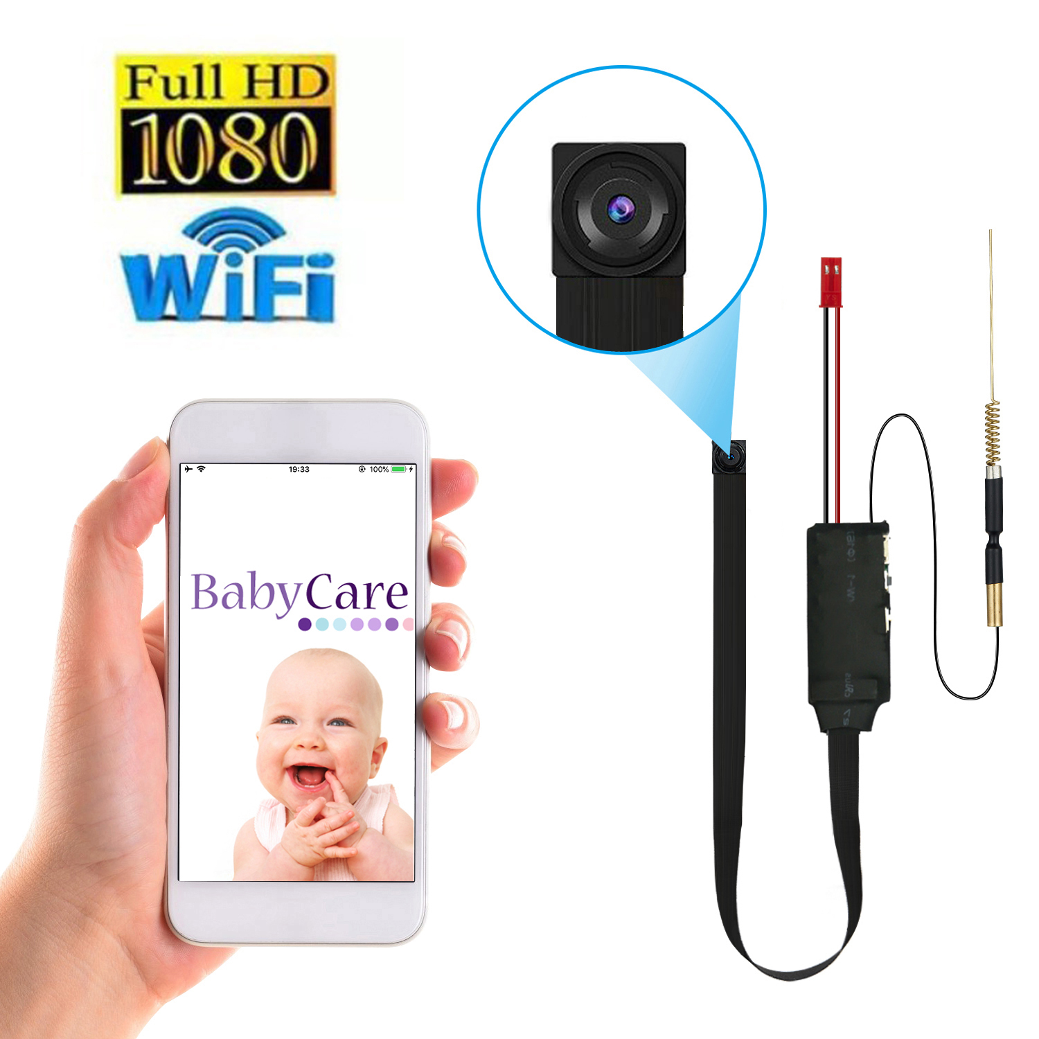 128GB WiFi Mini Camera 1080P D - Home Security Recorder avis et prix