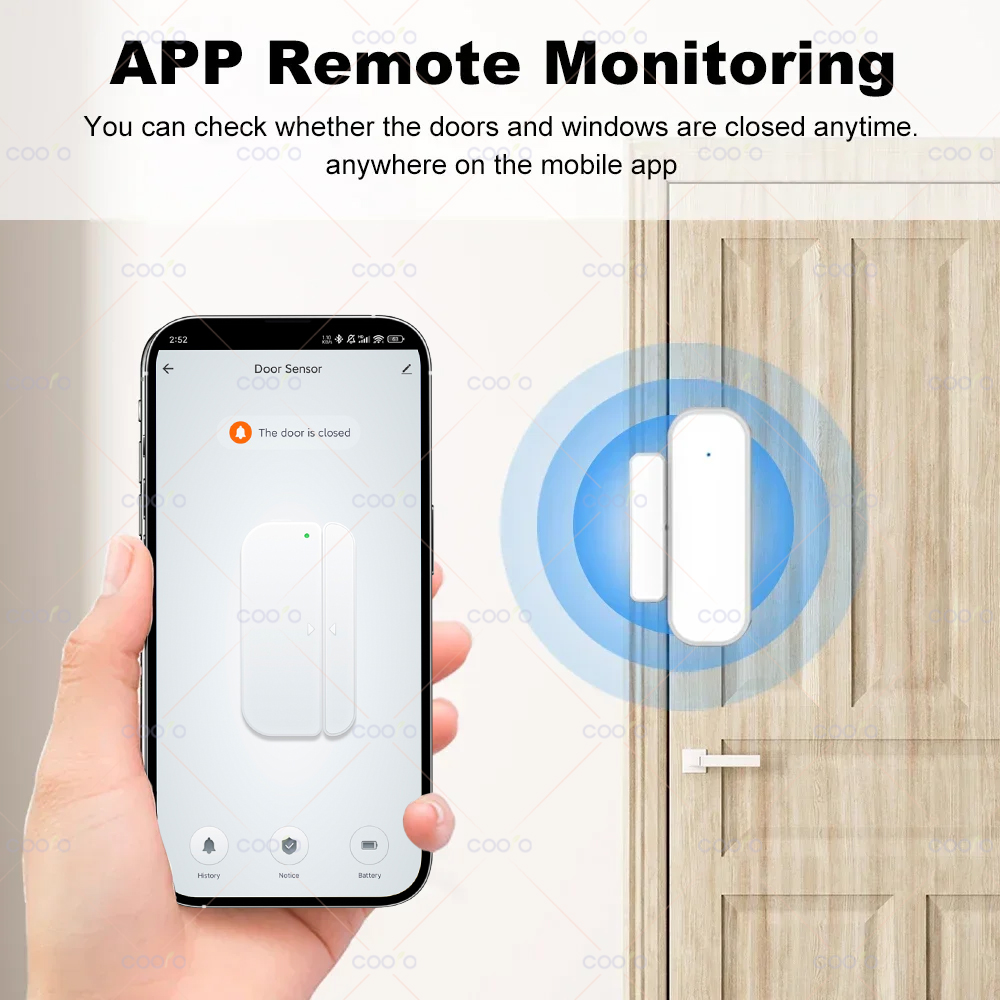 Zigbee 3.0 Door Window Sensor  - Home Security Technology avis et prix