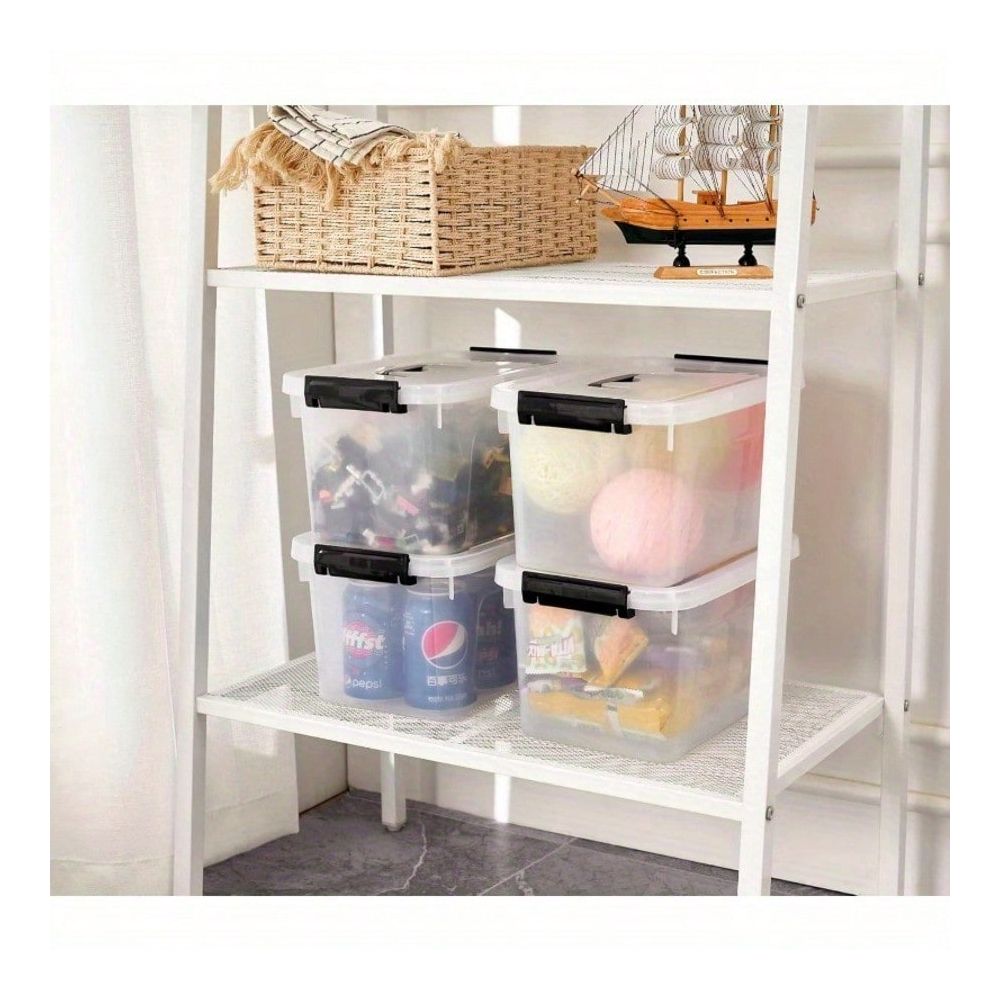 Of Six Transparent Plastic Sto - Home Security Features avis et prix
