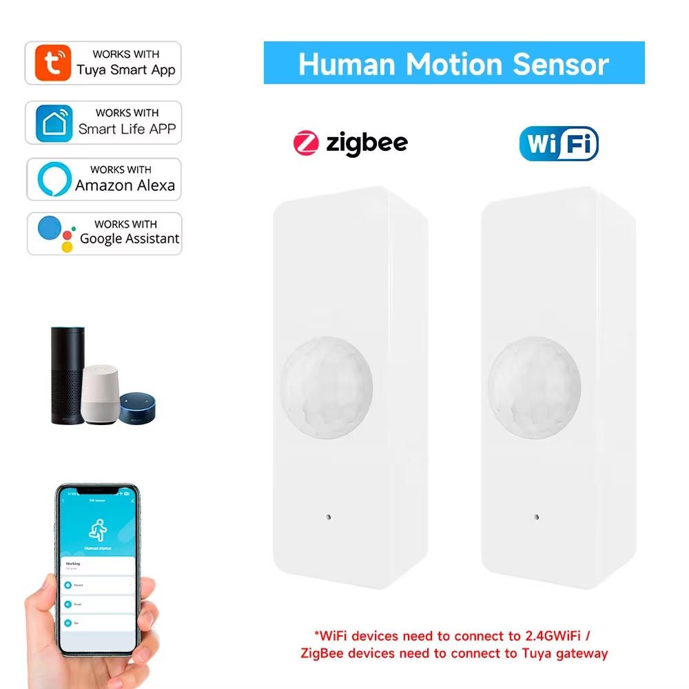 Tuya WiFi Zigbee PIR Motion Se - Home Security Technology avis et prix