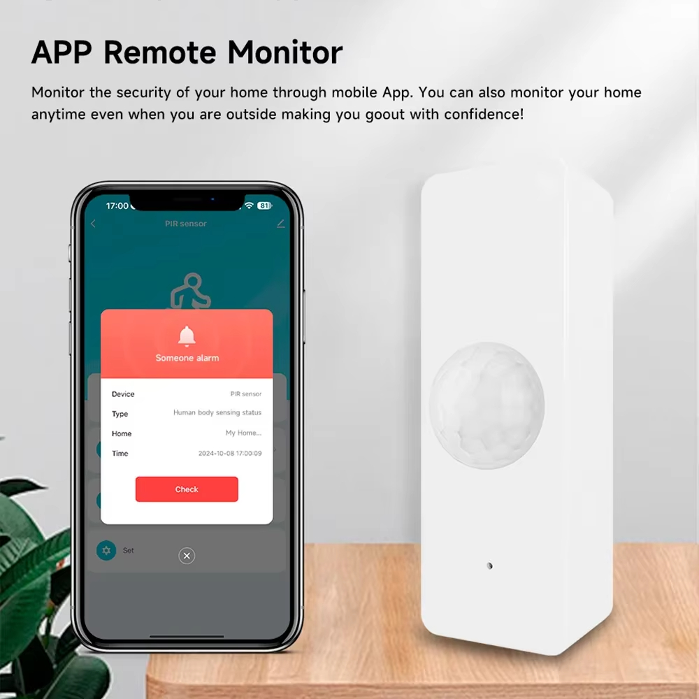 Tuya WiFi Zigbee PIR Motion Se - Home Security Technology avis et prix