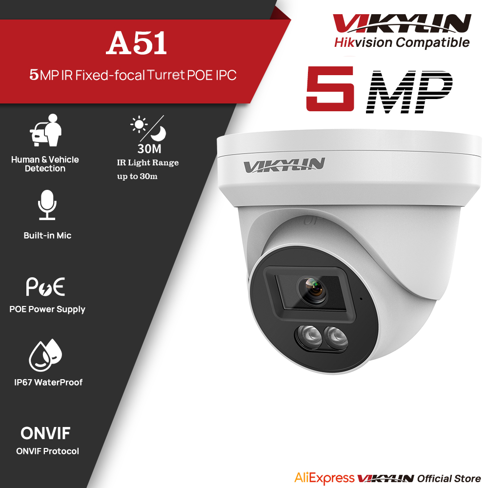 VIKYLIN 5MP IP Security Camera - Home Security Service avis et prix