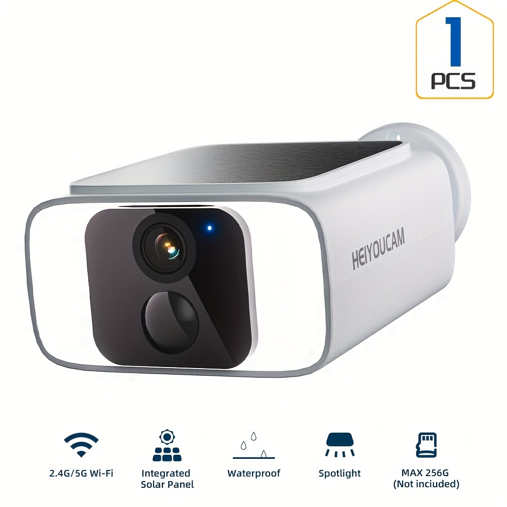 1/2/4pcs HEIYOUCAM 4MP Solar S - Home Security Indoor Cameras avis et prix