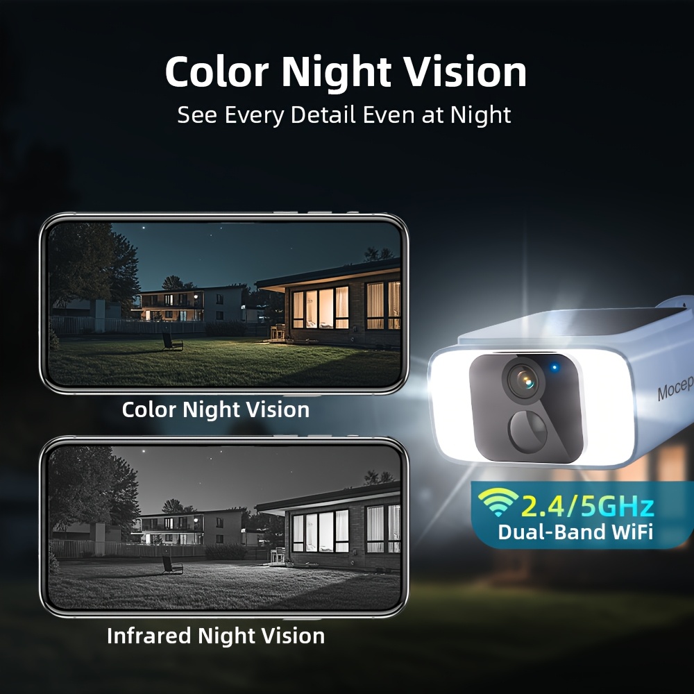 1/2/4pcs HEIYOUCAM 4MP Solar S - Home Security Indoor Cameras avis et prix