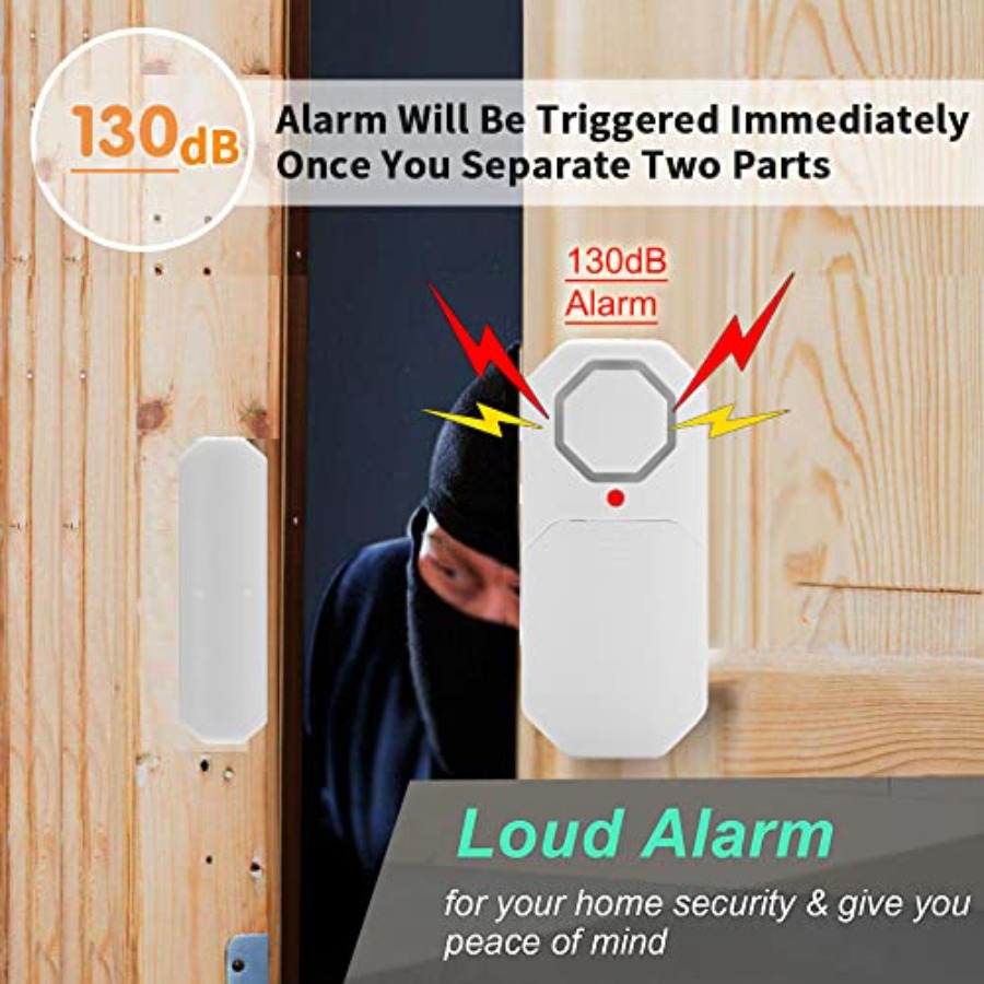 Door Window Alarm When Opened  - Home Security Wireless avis et prix