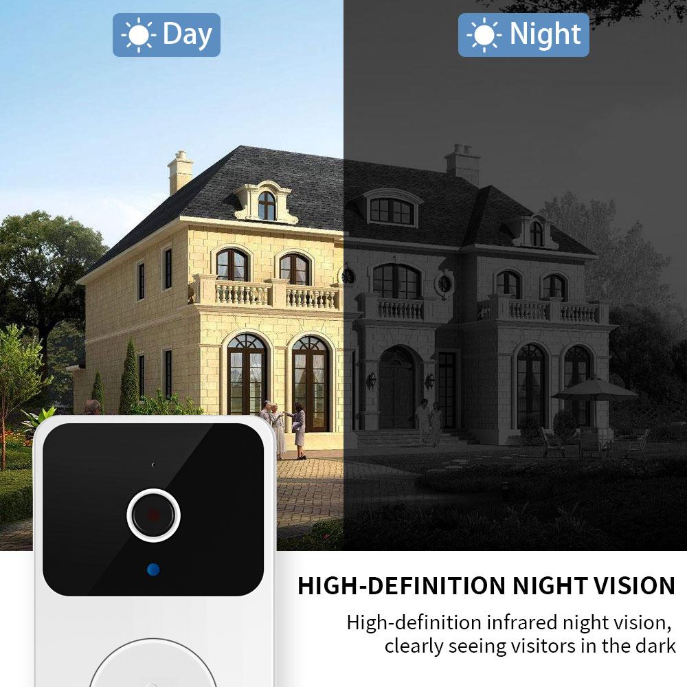 H5 Wireless Smart Video Doorbe - Home Security Ideas avis et prix