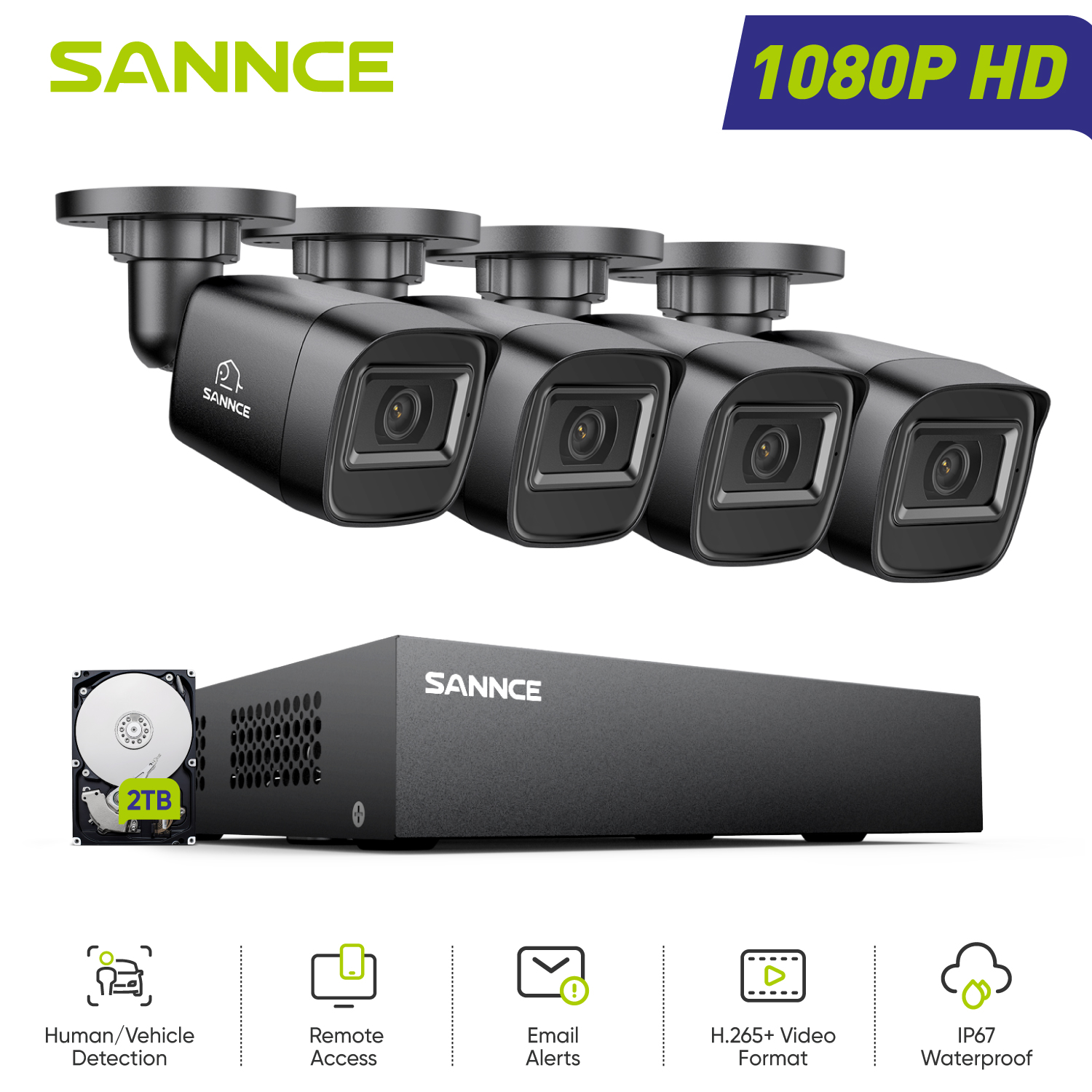SANNCE 1080P Security Camera S - Home Security Ideas avis et prix