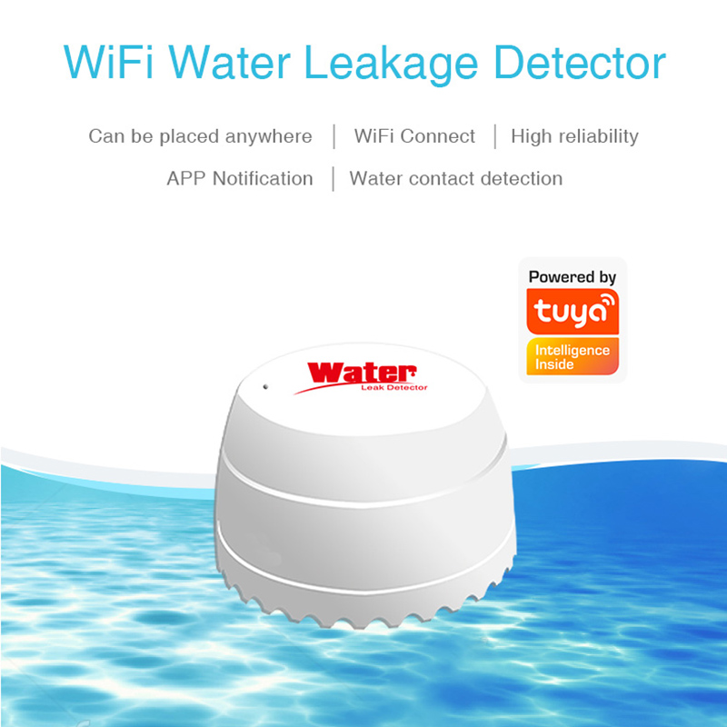 Tuya WiFi Water Leakage Sensor - Home Security Alarm System avis et prix