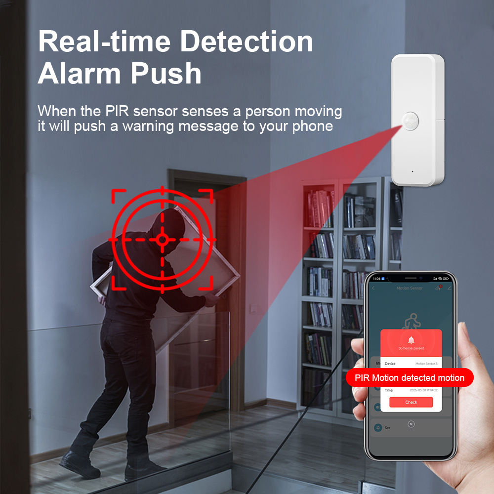 New Tuya WiFi PIR Motion Detec - Home Security Technology avis et prix