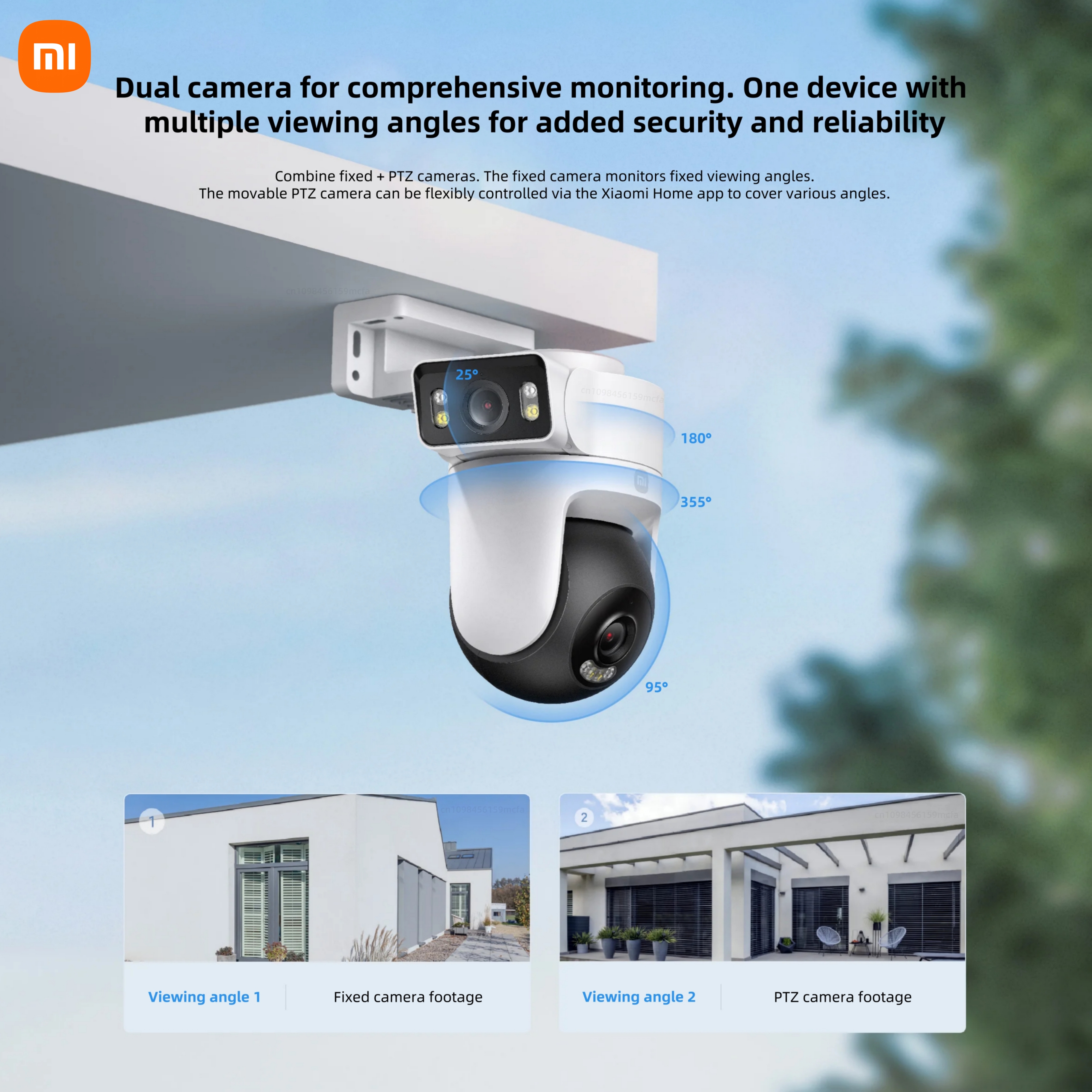 Xiaomi Outdoor CW500 Dual Came - Home Security Recorder avis et prix