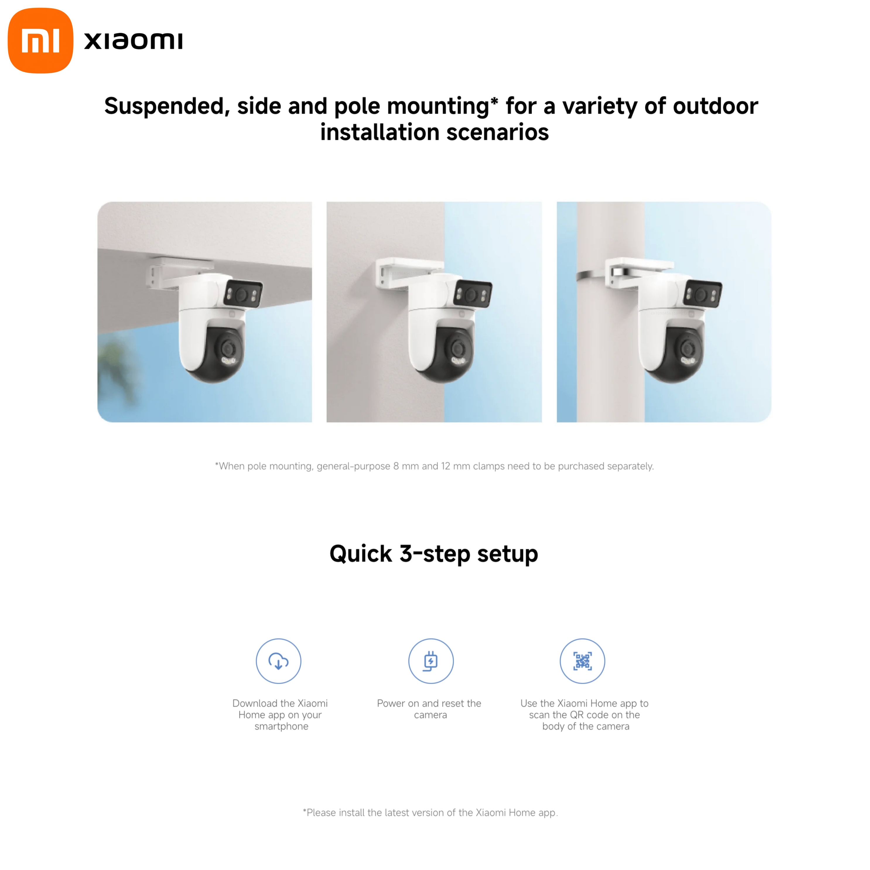 Xiaomi Outdoor CW500 Dual Came - Home Security Recorder avis et prix