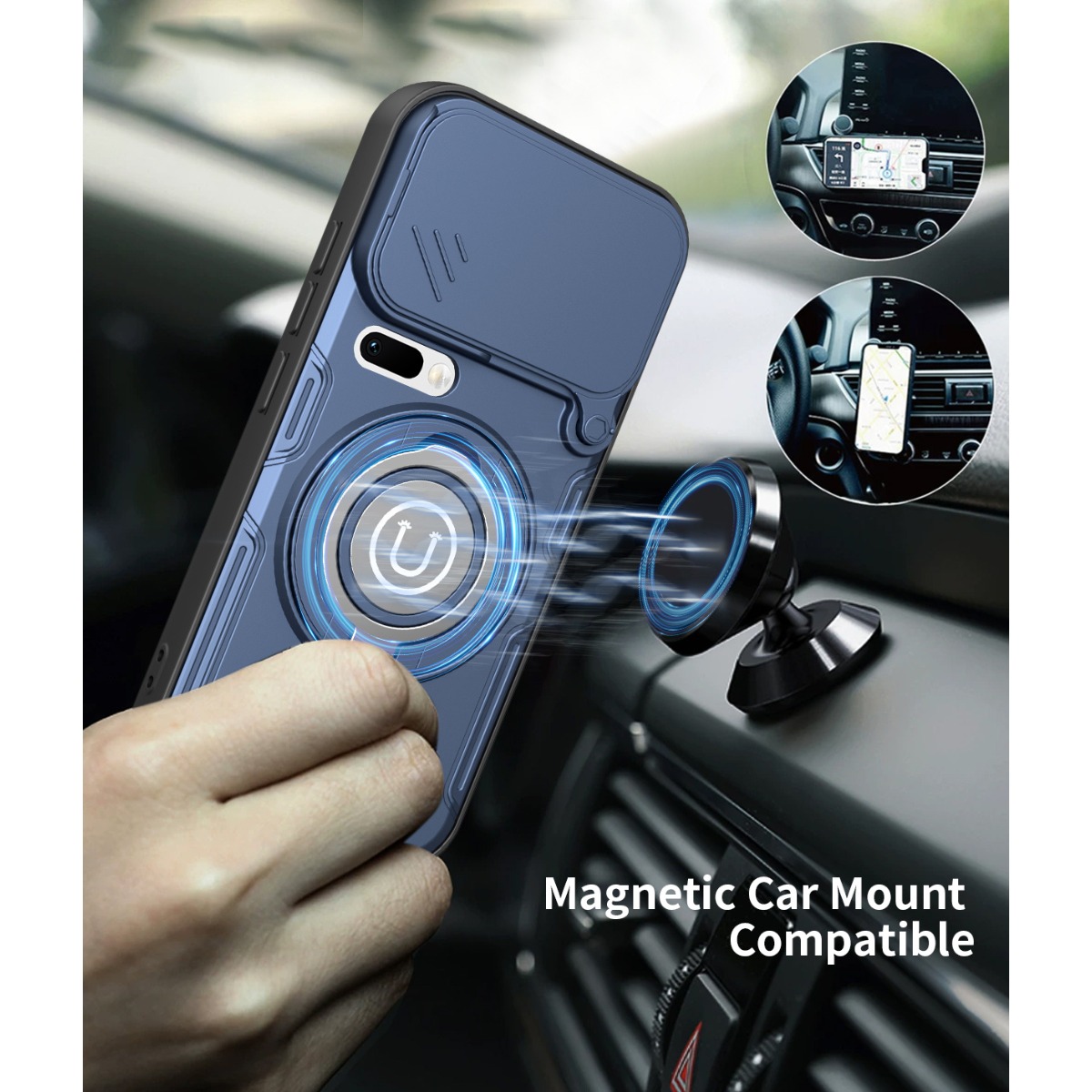 Shockproof 360° Rotatable Magn - Xiaomi Home Security 360 avis et prix