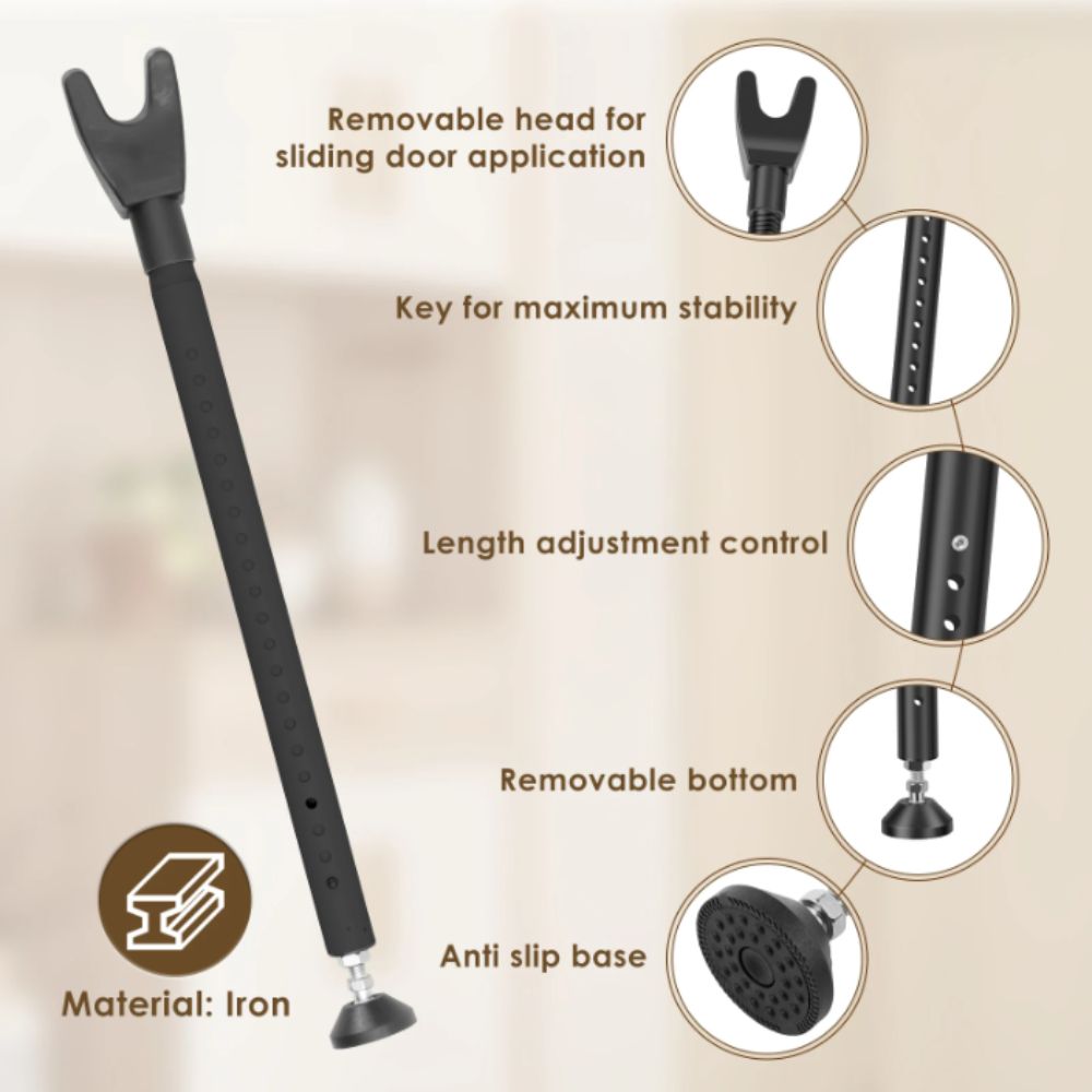 Security Bar Heavy Duty Door S - Home Security Jammers avis et prix