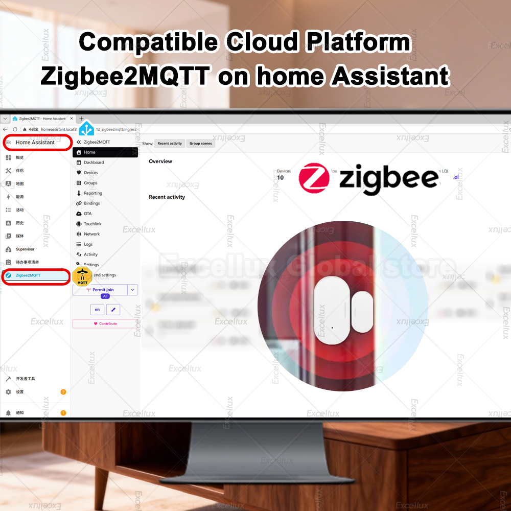 Tuya Zigbee Door Sensor Window - Home Security Technology avis et prix