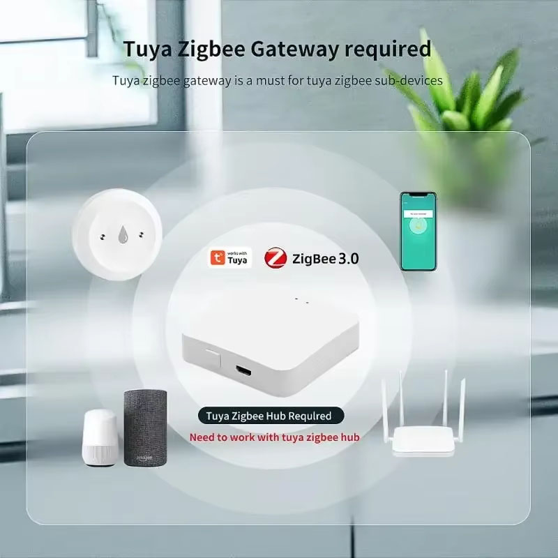 For Tuya ZigBee 3.0 Smart Wate - Home Security Alarm System avis et prix
