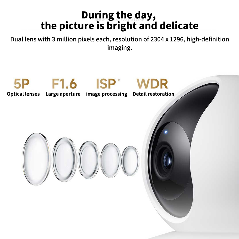 Xiaomi Smart Camera C300 Dual  - Home Security Camera 360 Xiaomi avis et prix