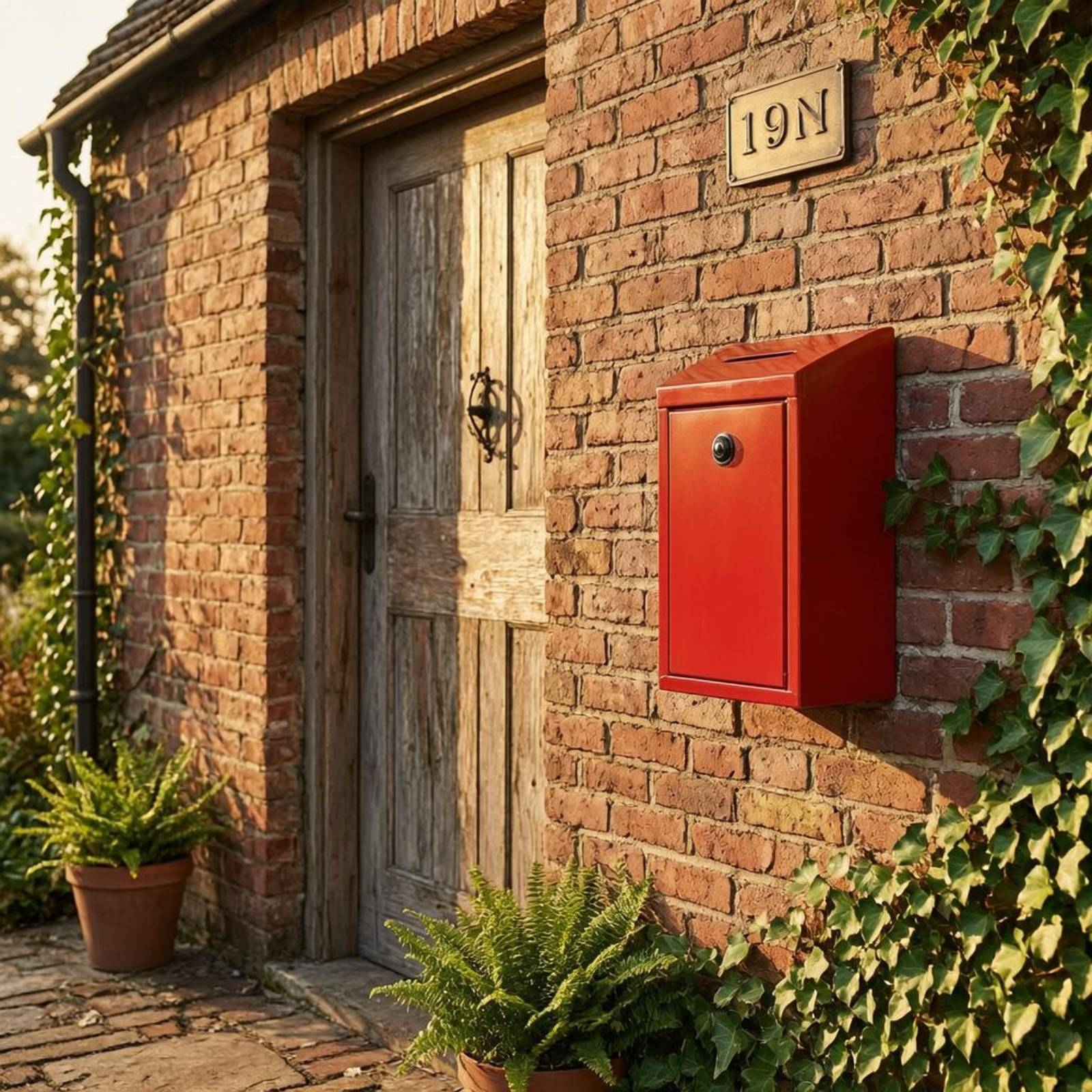 Slanted-Top Mailbox Keyed Lock - Home Security Service avis et prix