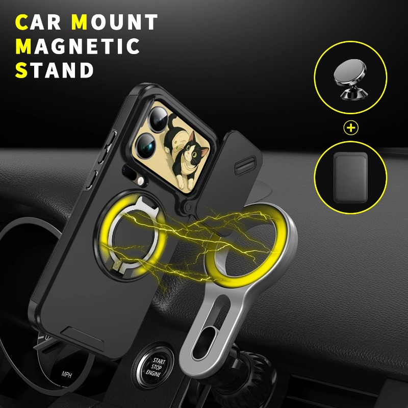360° Rotating Ring Case Kickst - Xiaomi Home Security 360 avis et prix